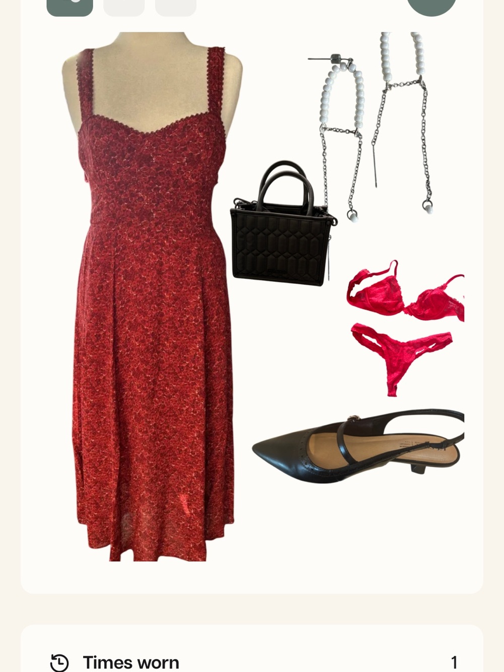 Reformation Lace-Trim Midi Dress - the Love Hypothesis dress!